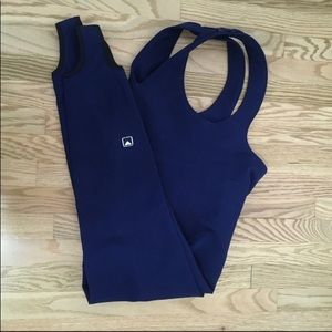 Obermeyer Vintage Navy Stirrup Ski Pants